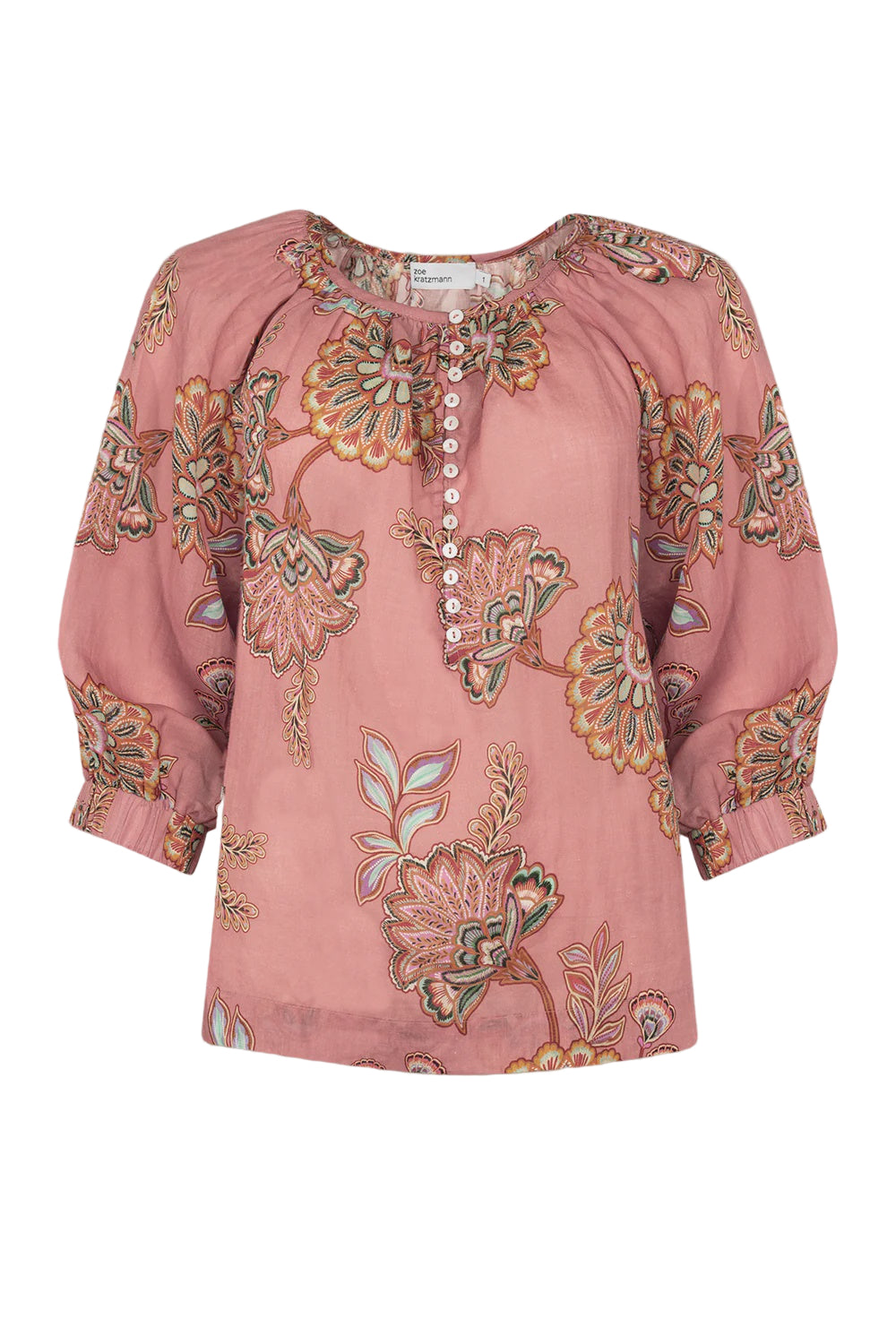 Zoe Kratzmann Tranquil Top - Kgari Bloom