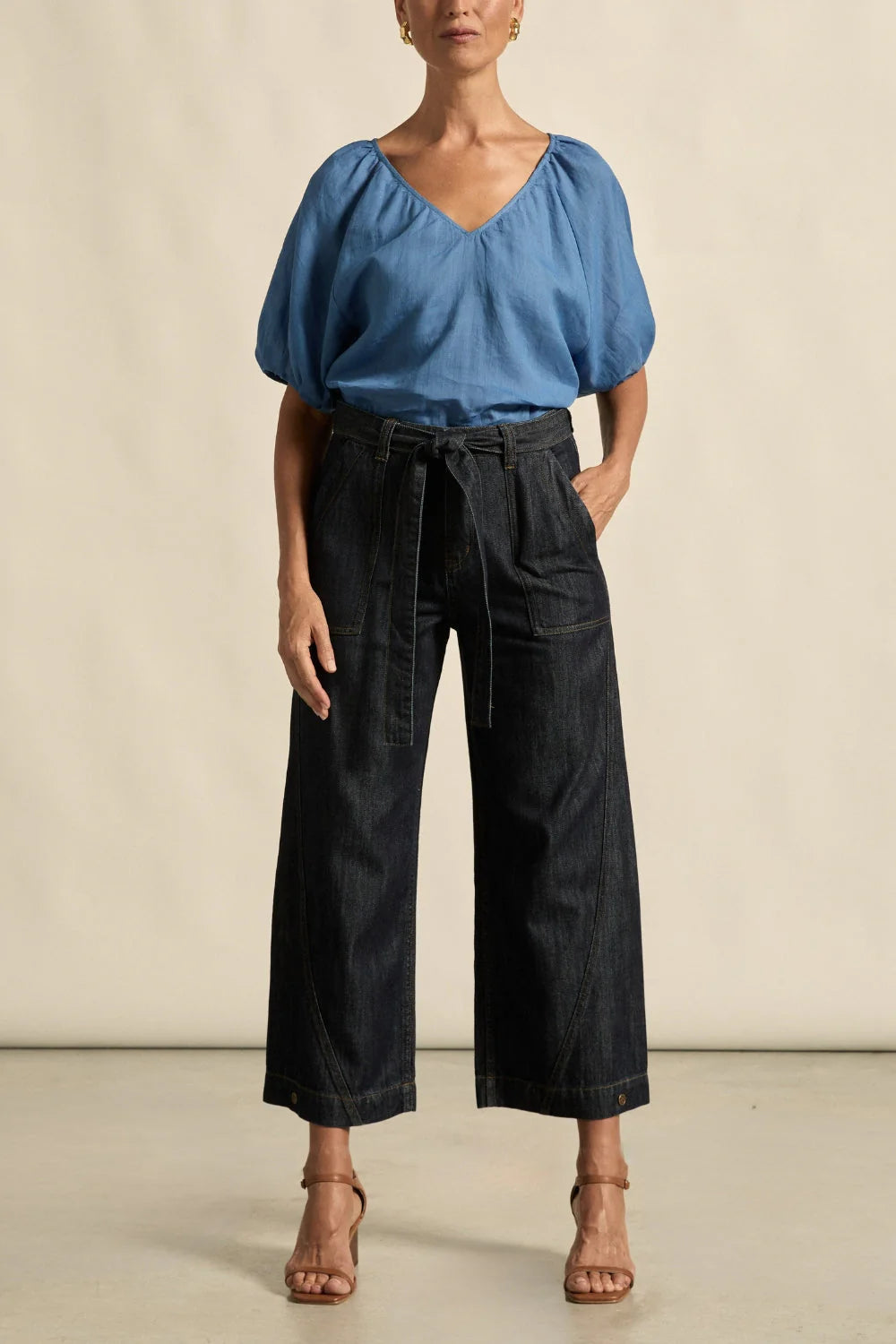 Zoe Kratzmann Trace Top - Shoreline