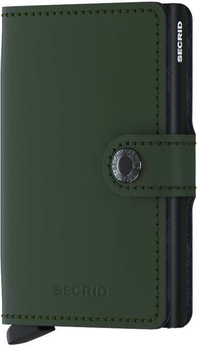 Secrid Miniwallet - Matte Green Black