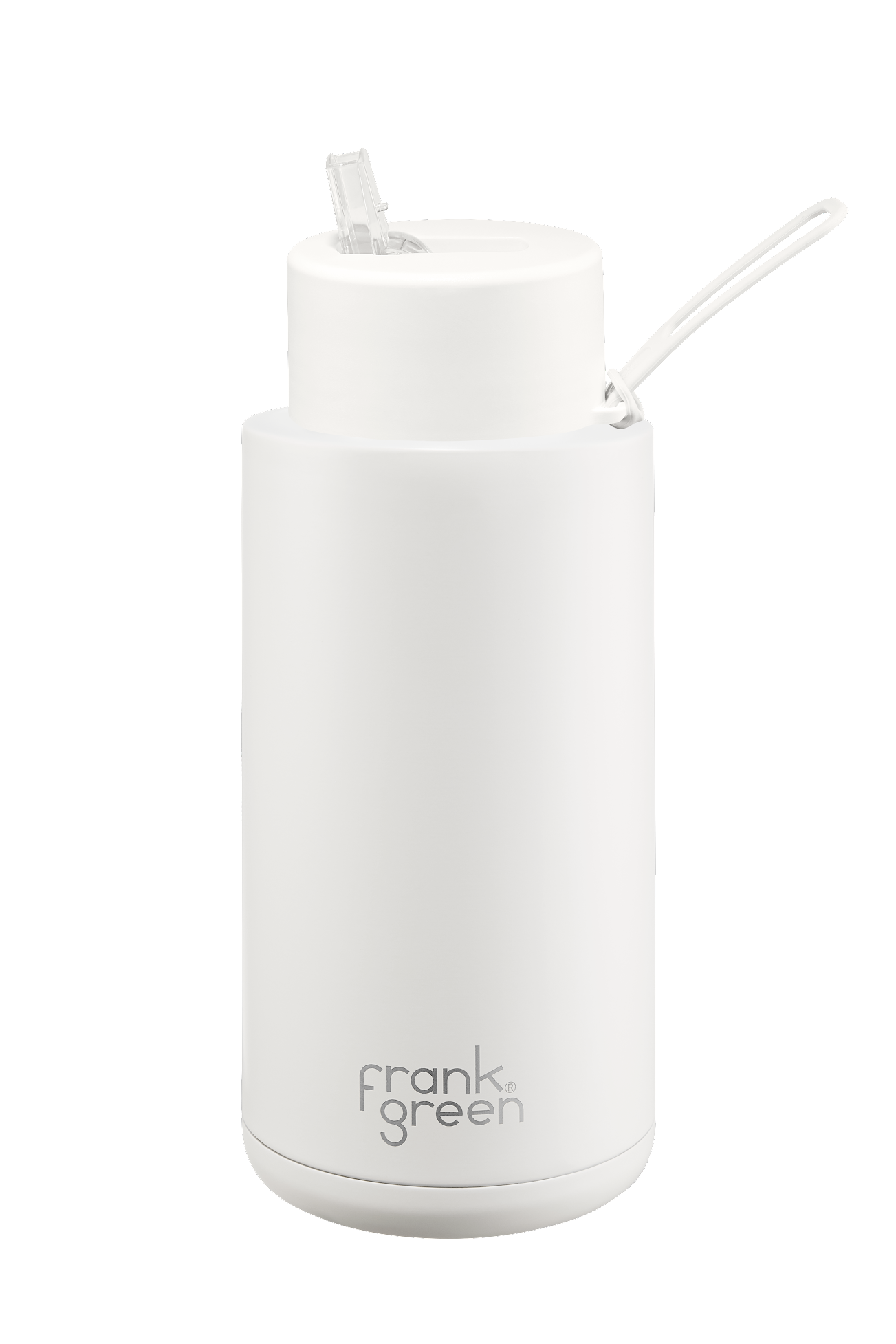 Frank Green Ceramic Reusable Bottle 34oz/1000ml - Cloud