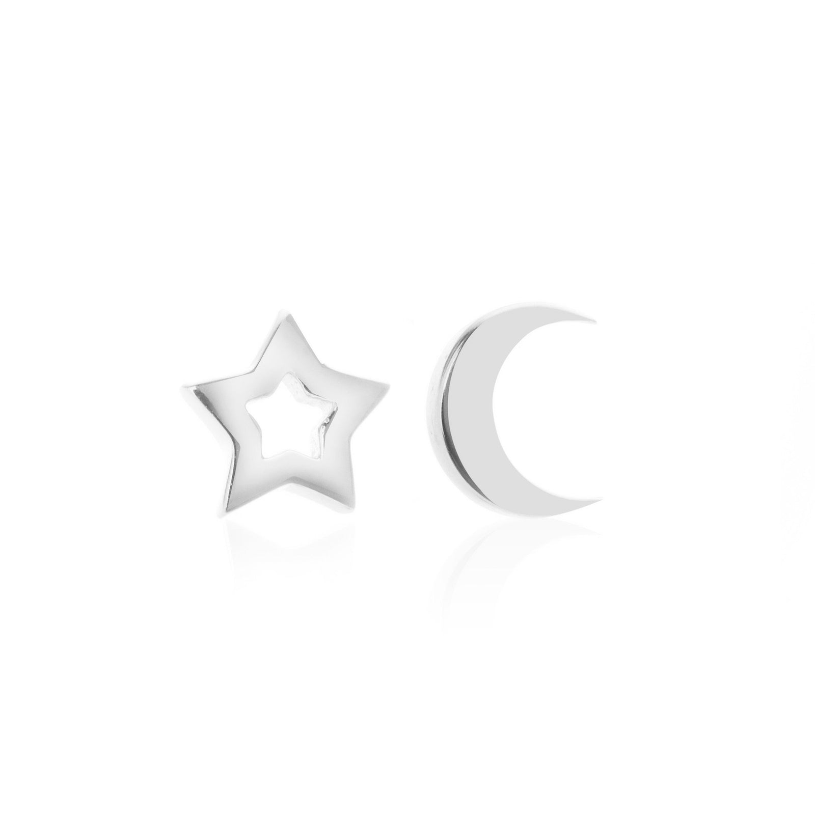 Silk & Steel Superfine Starry Night Stud - Silver