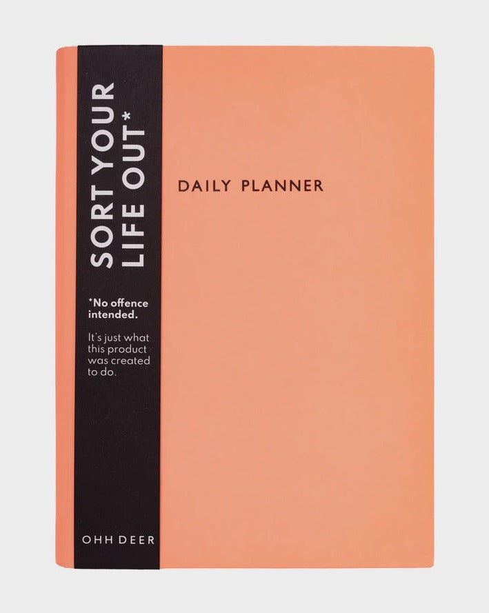 Sort Your Life Out Daily Planner - Coral