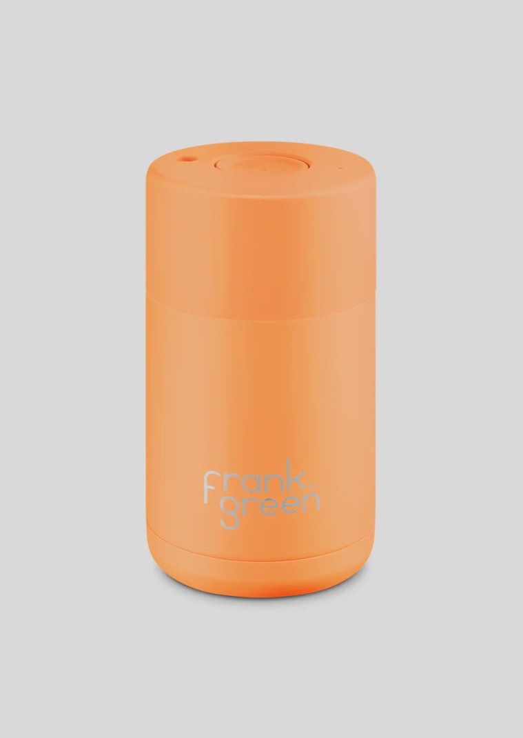 Frank Green Reusable Cup 12oz Neon Orange orange 