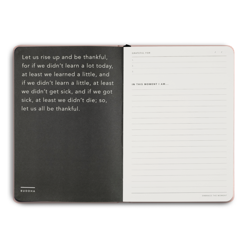 MiGoals Gratitude Journal - Black / B6
