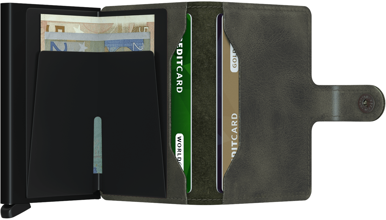 Secrid Miniwallet - Vintage Grey Black