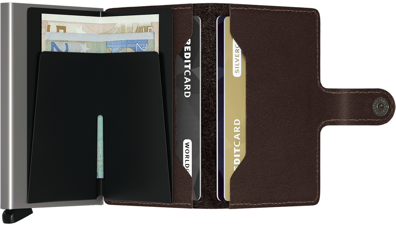 Secrid Miniwallet - Original Dark Brown