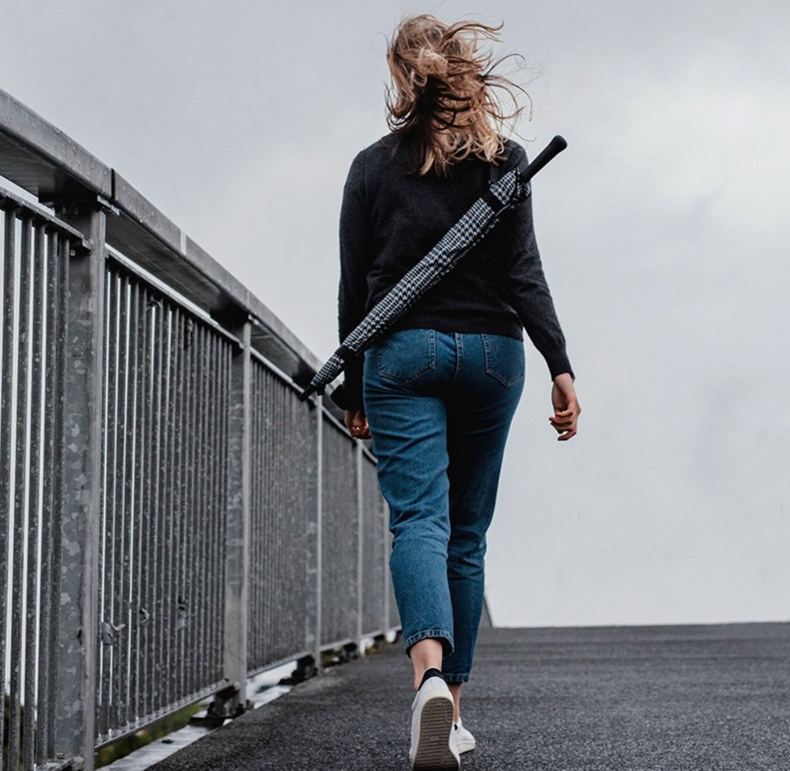 Blunt Limited Edition Classic Umbrella - Houndstooth