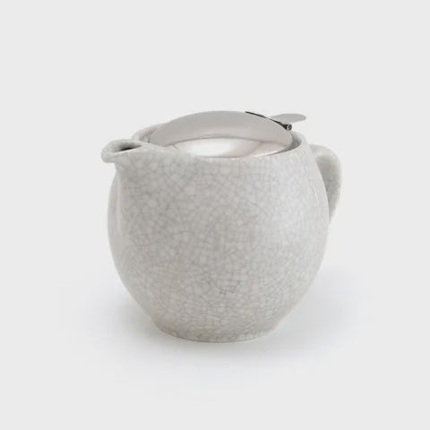 Zero Japan Teapot 450ml - Crackle White