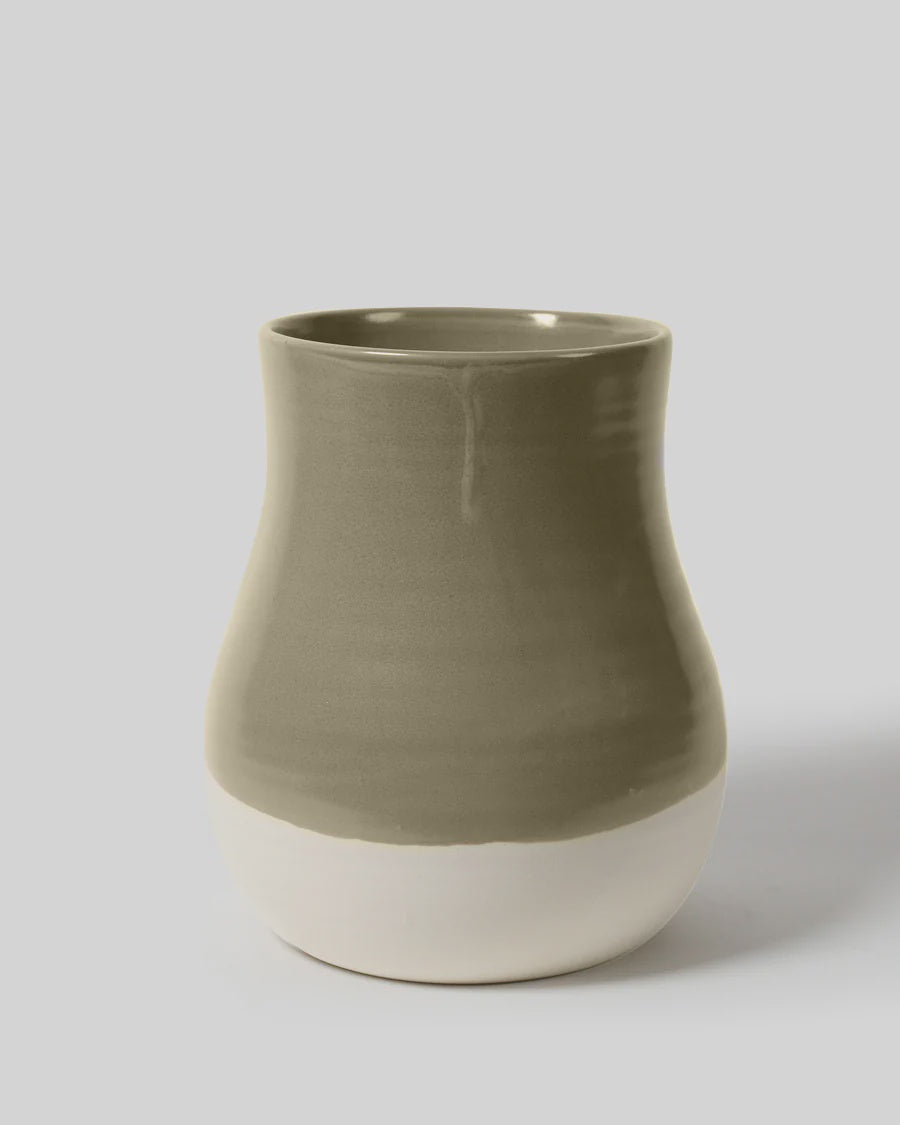 Robert Gordon Botanica Swatch Vase - Olive Green