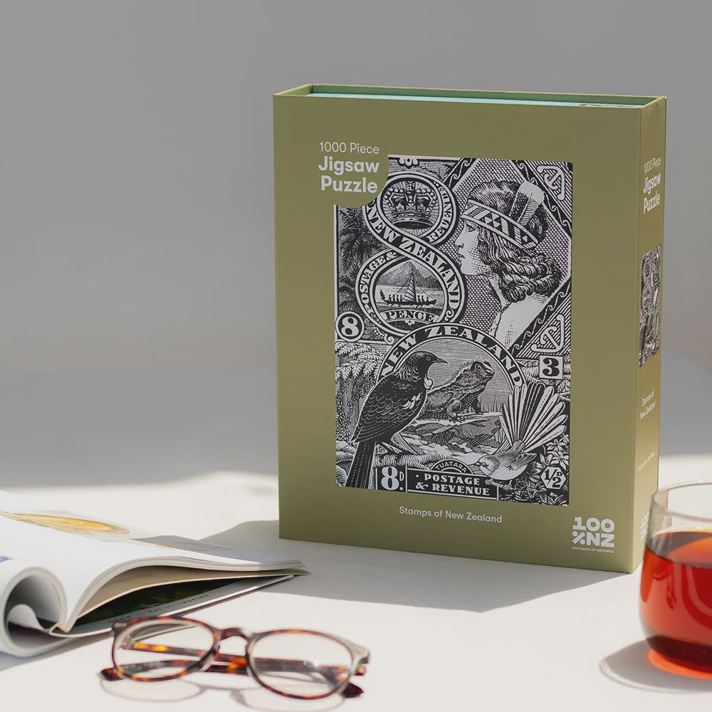 00% NZ Stamps of New Zealand Puzzle - 1000pc