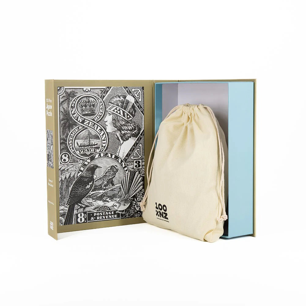 00% NZ Stamps of New Zealand Puzzle - 1000pc