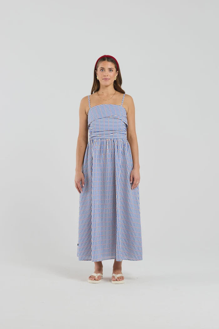Thing Thing Sunkiss Dress - Carnival Stripe