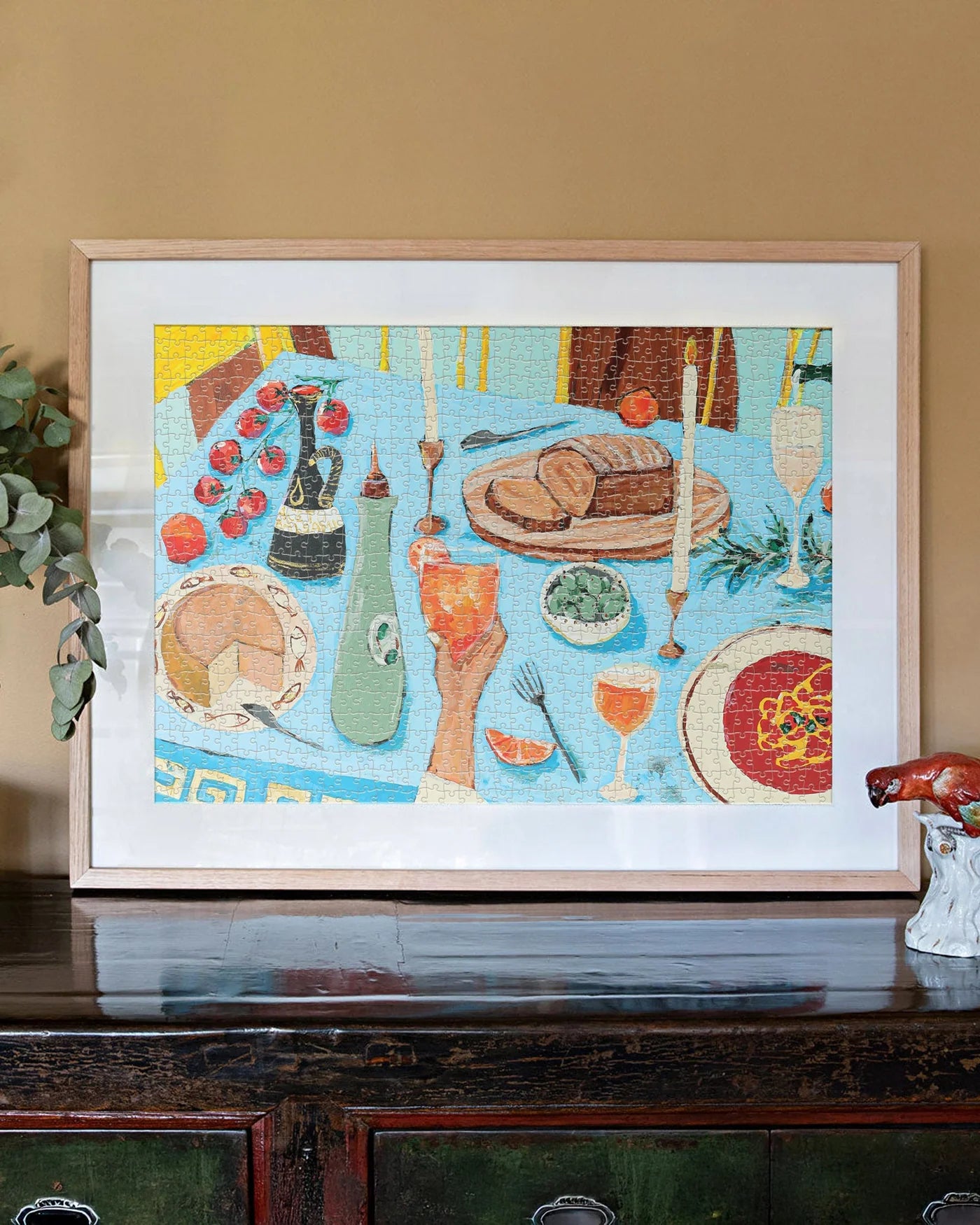 Feast On the Sunlit Terrace Puzzle - 1000pc