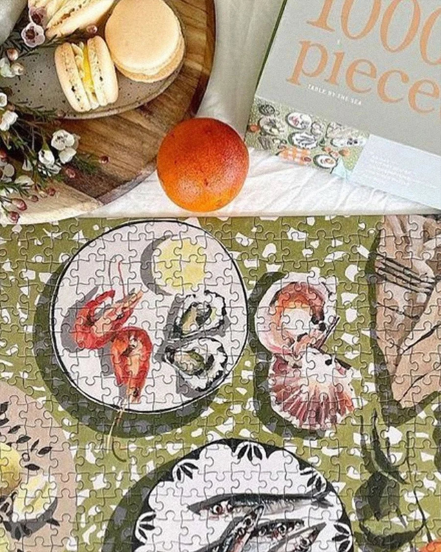 Table by the Sea Puzzle - 1000pc