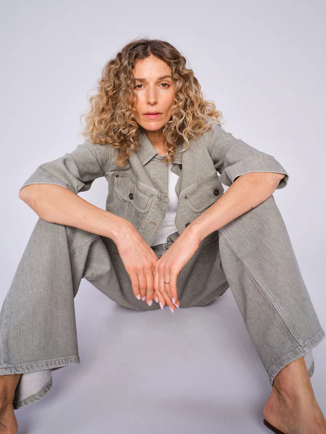 Mos Mosh Penn Dyed Jacket - Shadow