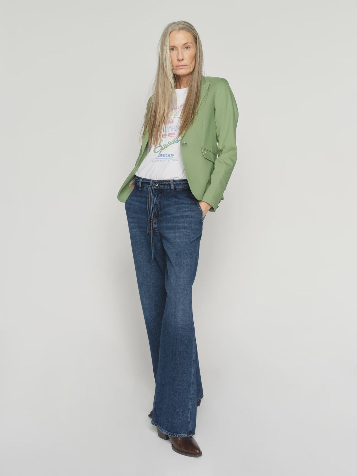 Mos Mosh Dara Verneza Jeans - Dark Blue