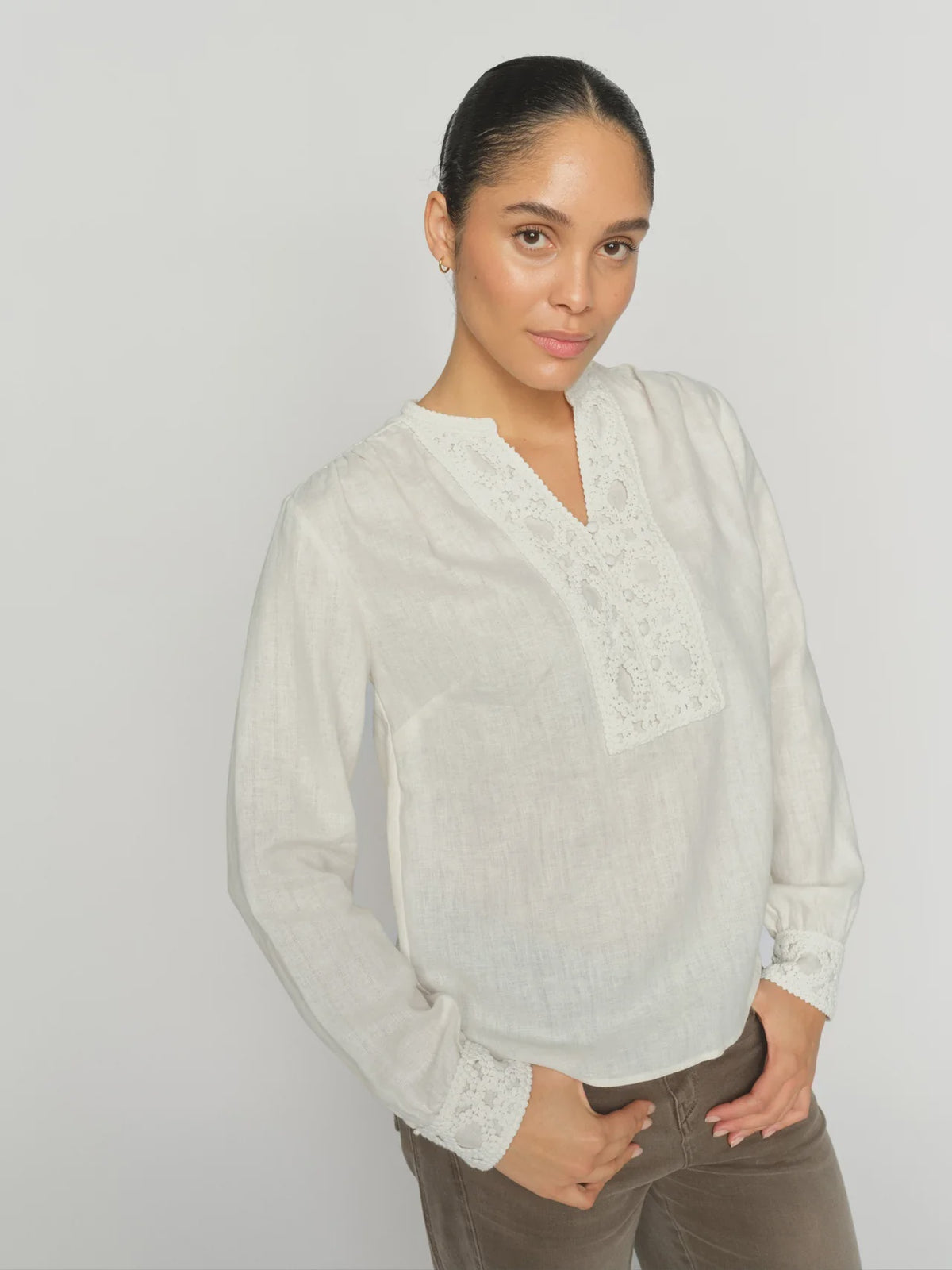 Mos Mosh Evanda Blouse - Ecru