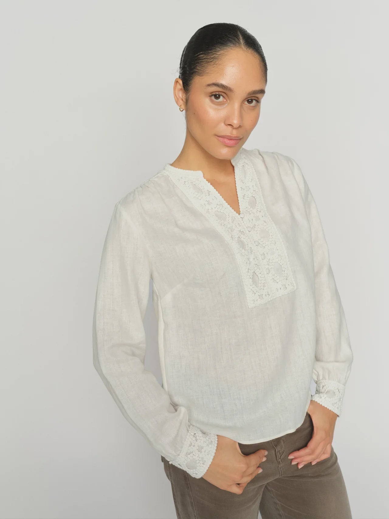 Mos Mosh Evanda Blouse - Ecru