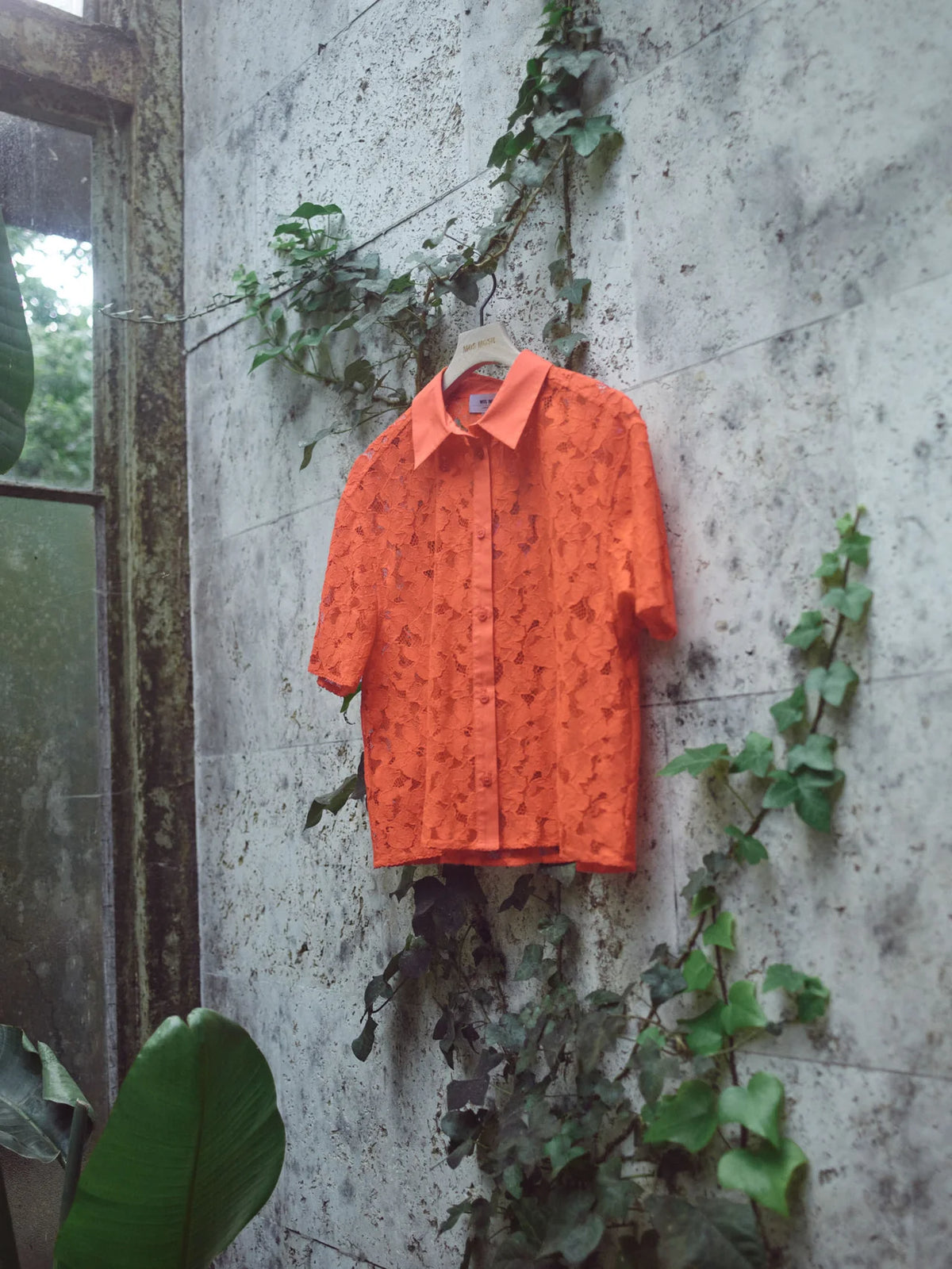 Mos Moah Lia River Lace Shirt - Spicy