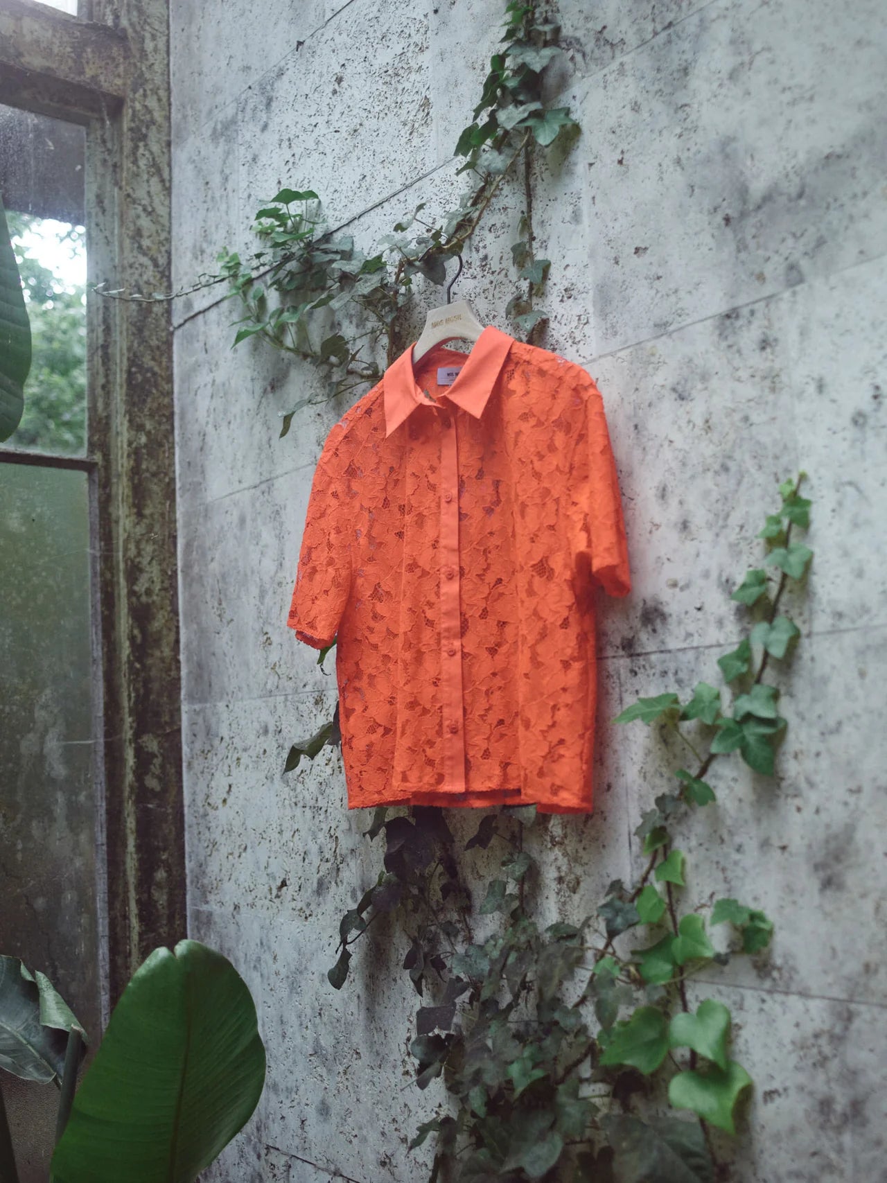 Mos Moah Lia River Lace Shirt - Spicy