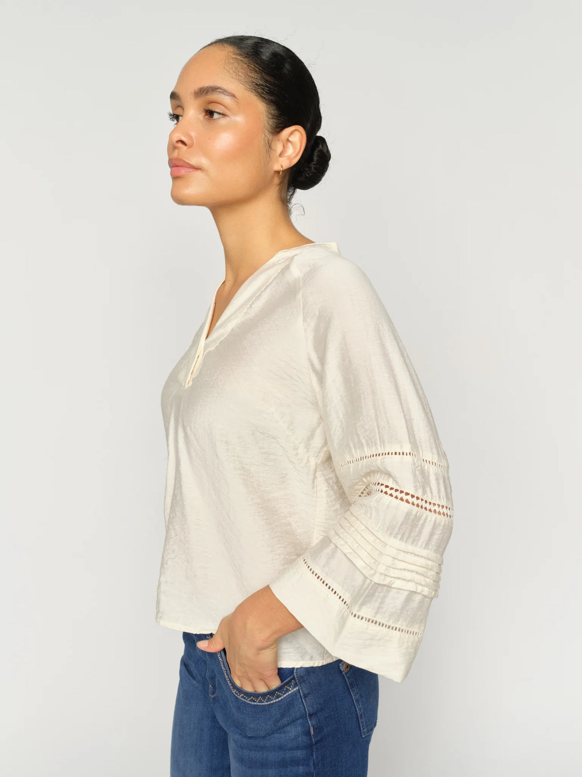 Mos Mosh Aleysa Nila Blouse - Ecru