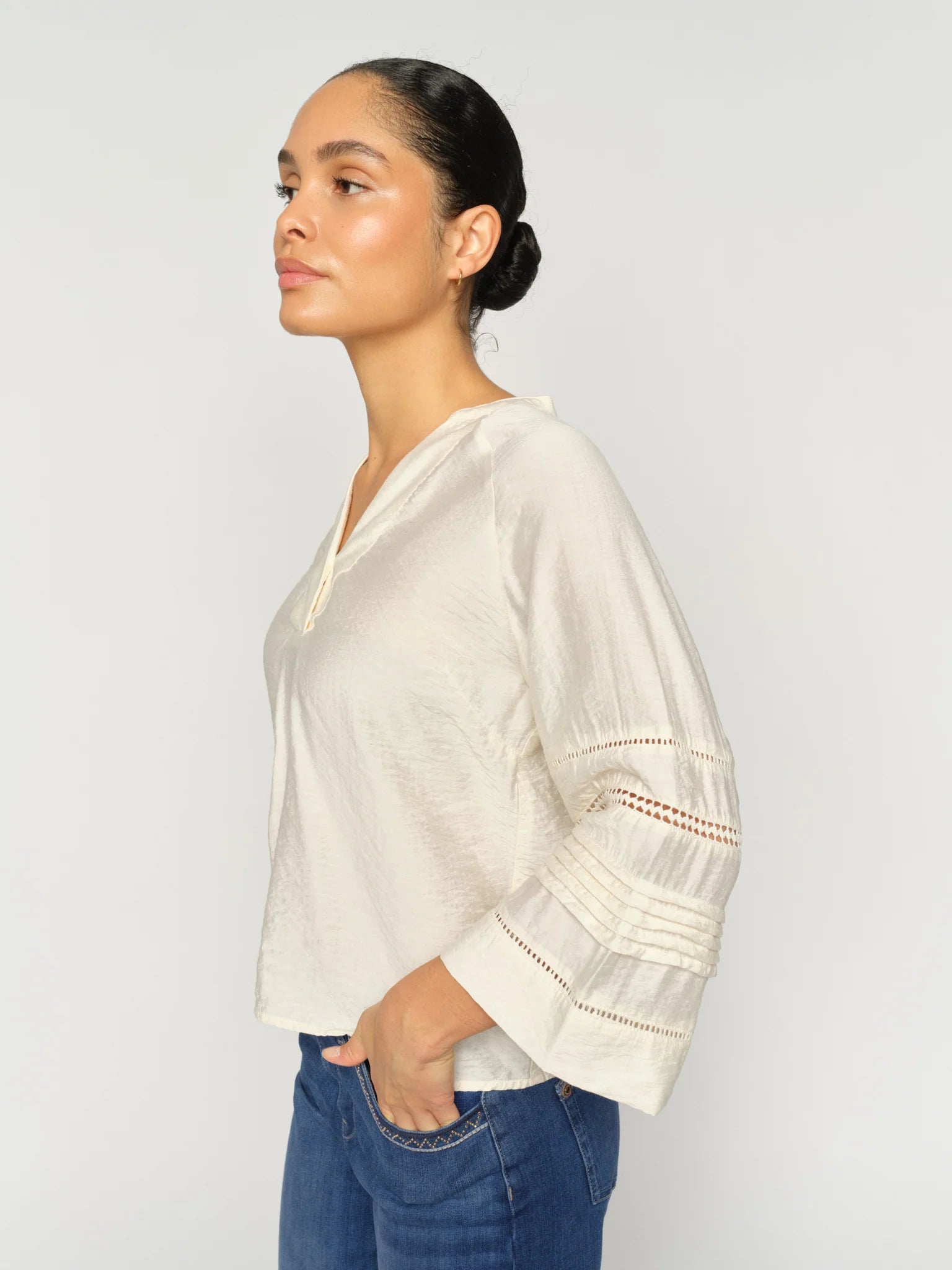Mos Mosh Aleysa Nila Blouse - Ecru