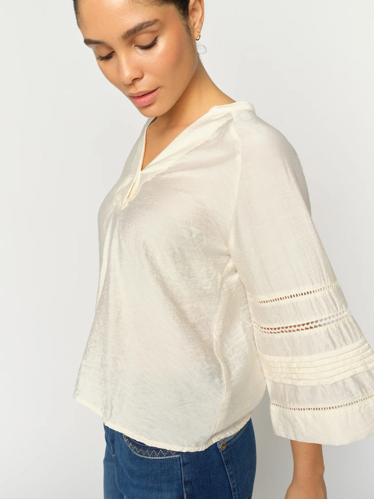 Mos Mosh Aleysa Nila Blouse - Ecru