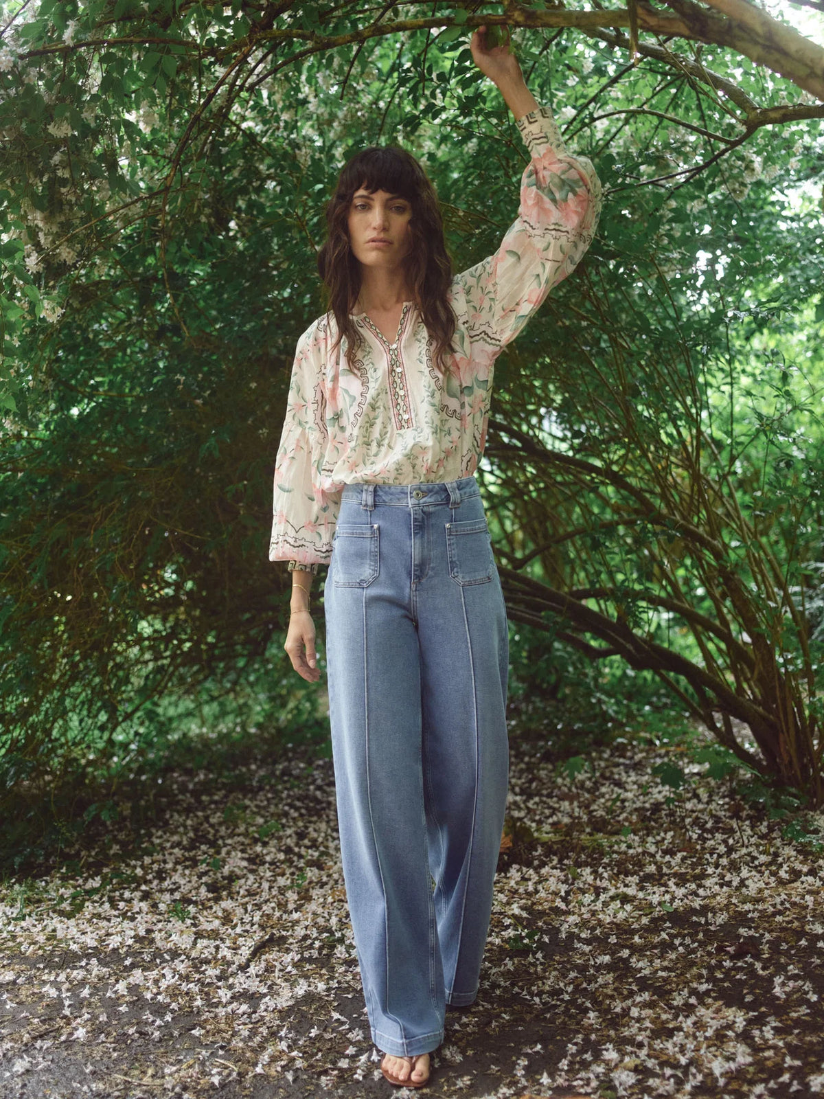 Mos Mosh Colette Lyon Jeans - Light Blue
