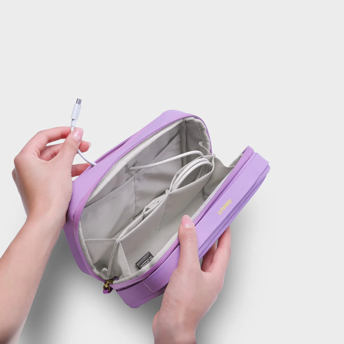 Orbitkey 2-in-1 Tech Pouch - Lilac