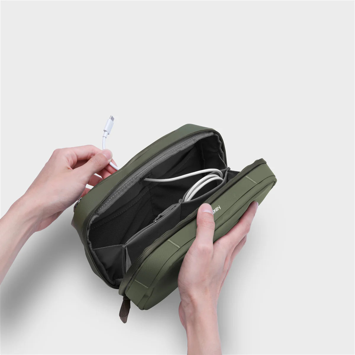 Orbitkey 2-in-1 Tech Pouch - Olive
