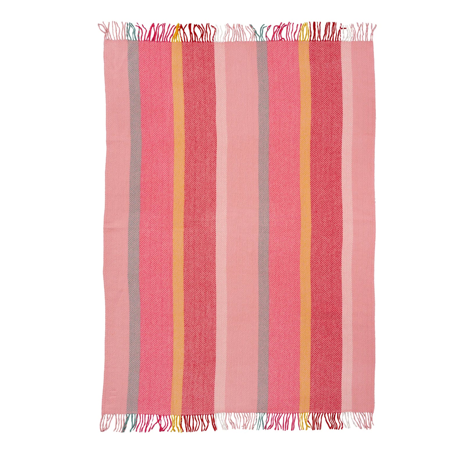 Klippan Birka Lambswool Throw - Flower