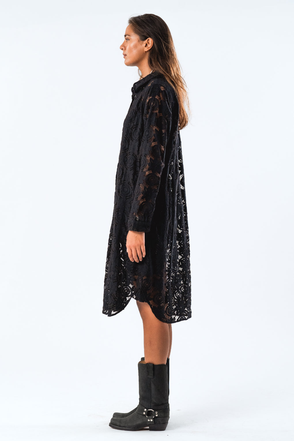 Lollys Laundry Mumba Shirt Dress - Black