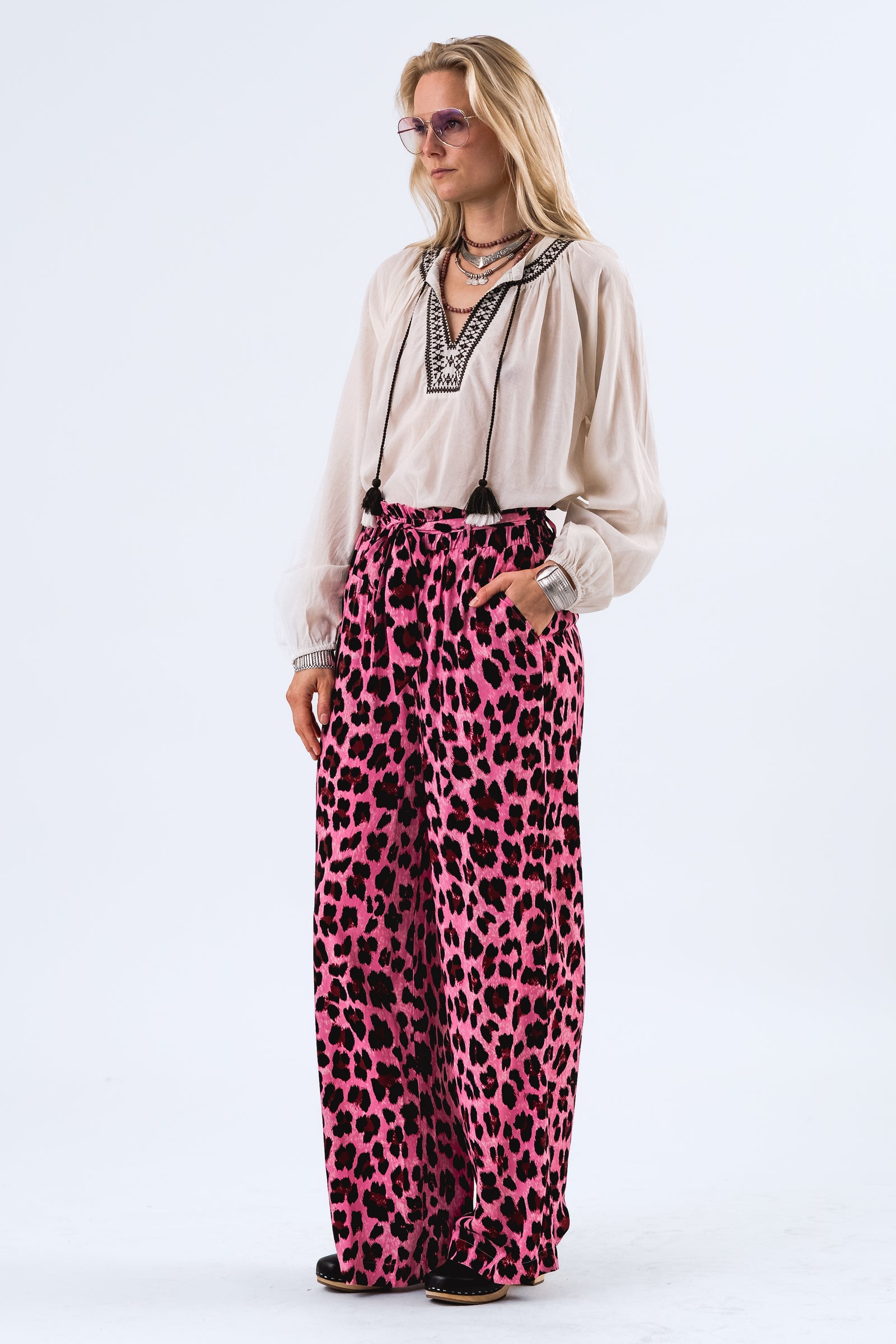 Lollys Laundry Vicky Pants - Neon Pink