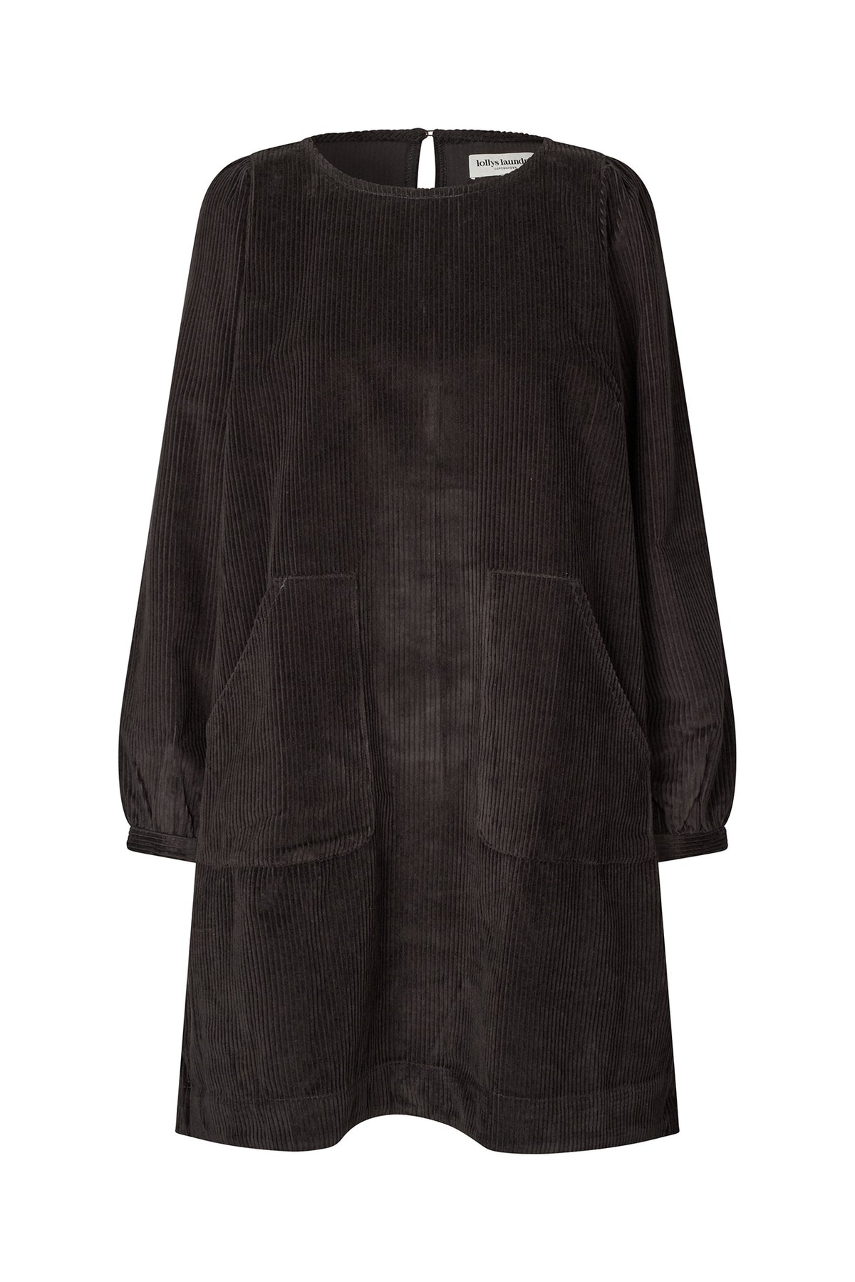 Lollys Laundry Carla Short Dress  - Dark Mokka