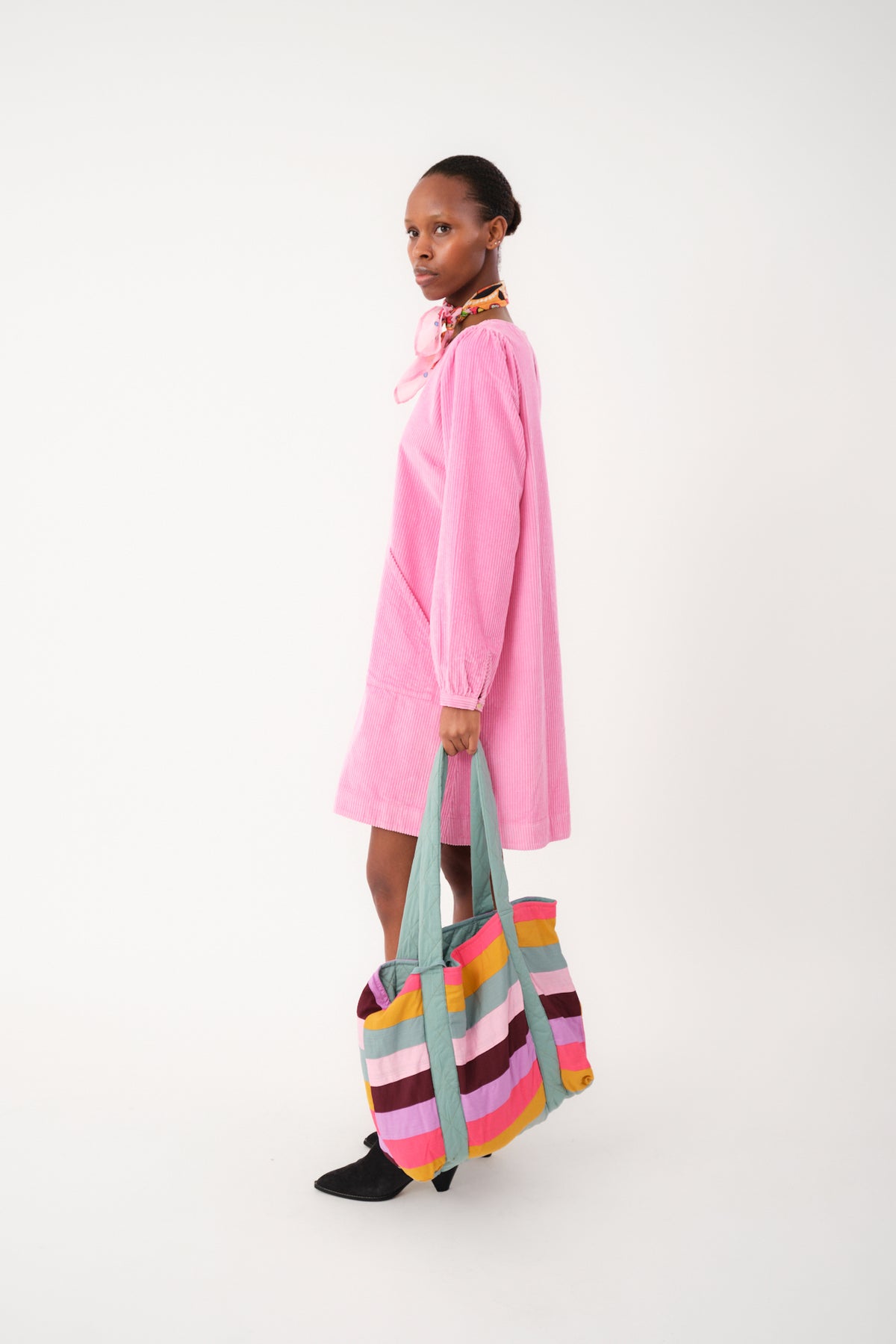 Lollys Laundry Carla Short Dress  - Pink