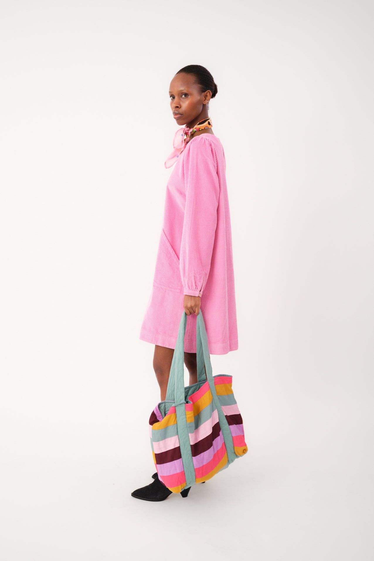 Lollys Laundry Carla Short Dress  - Pink