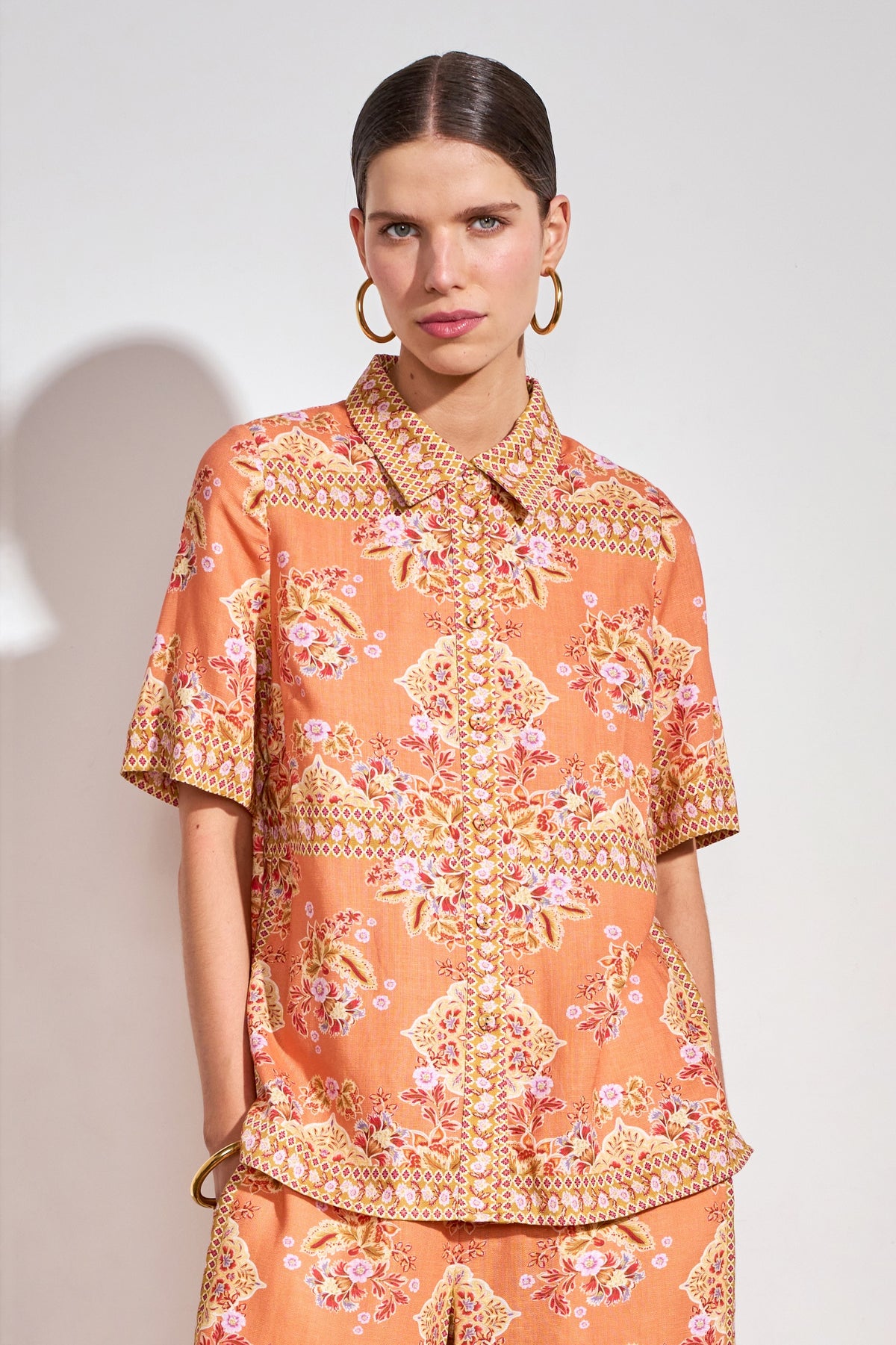 Zoe Kratzmann Glare Top - Marigold Glow