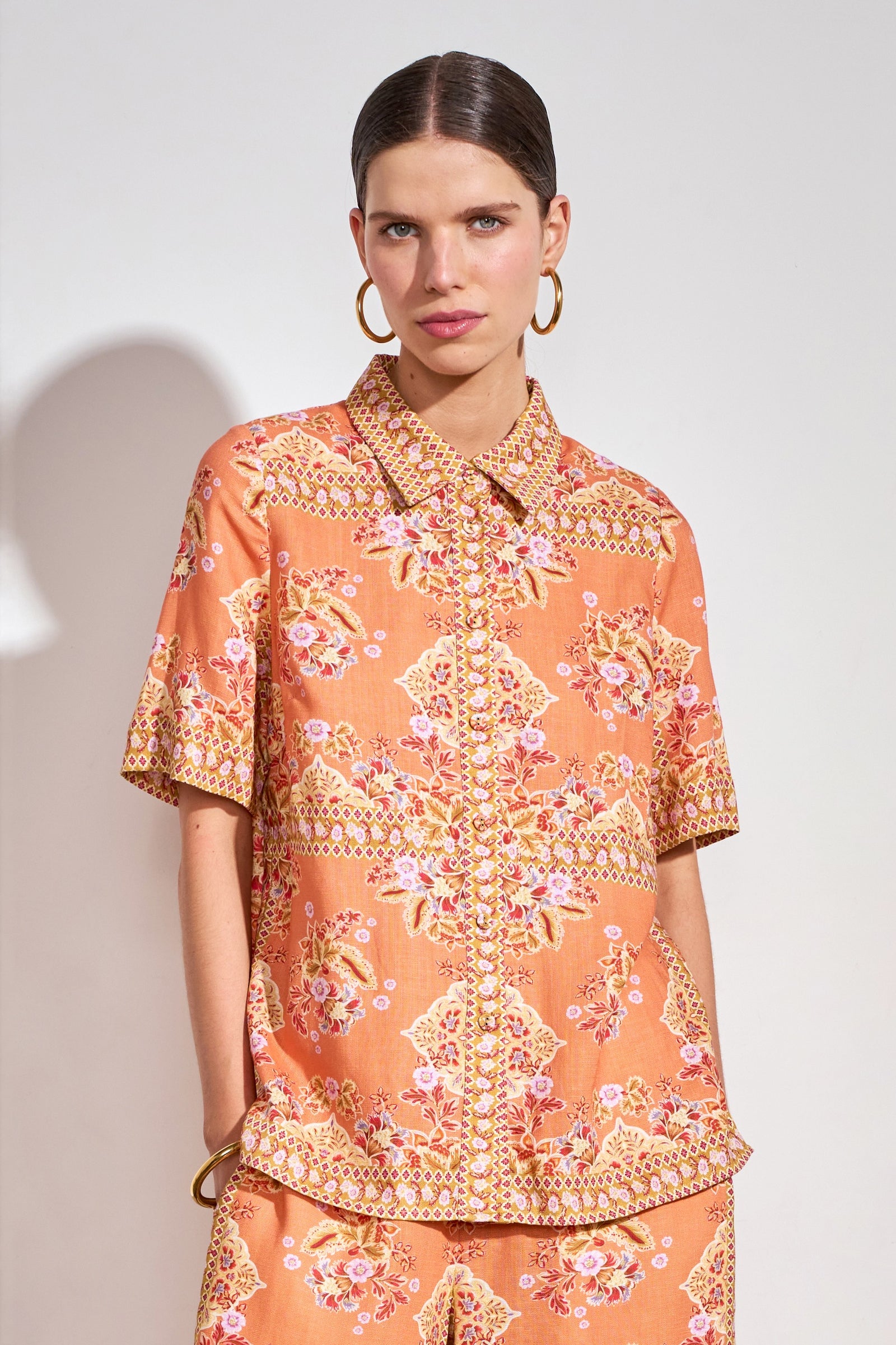 Zoe Kratzmann Glare Top - Marigold Glow