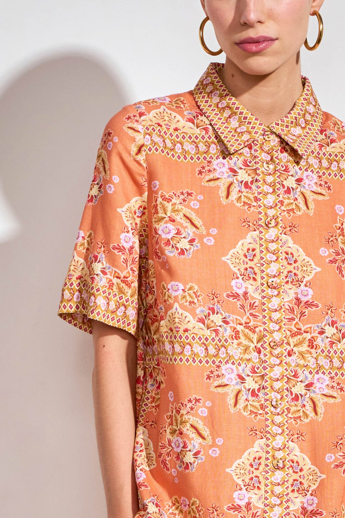 Zoe Kratzmann Glare Top - Marigold Glow