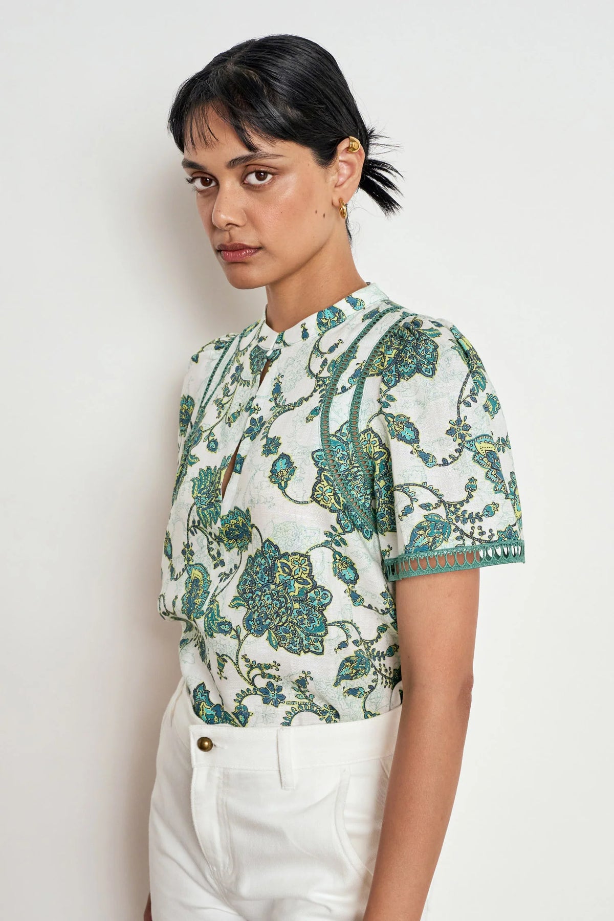 Zoe Kratzmann Charm Top - Garden Paisley