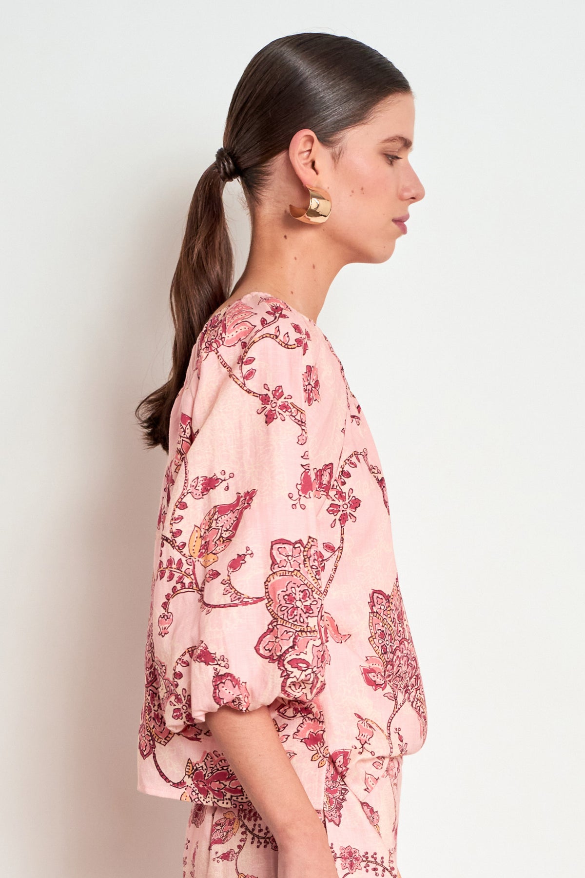 Zoe Kratzmann Pearl Top - Peony Paisley