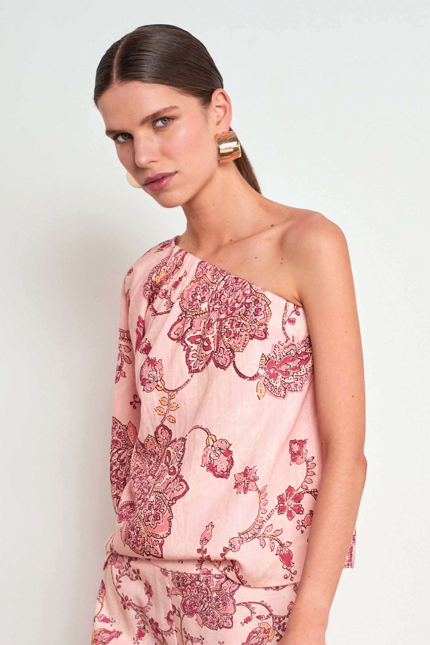 Zoe Kratzmann Pearl Top - Peony Paisley