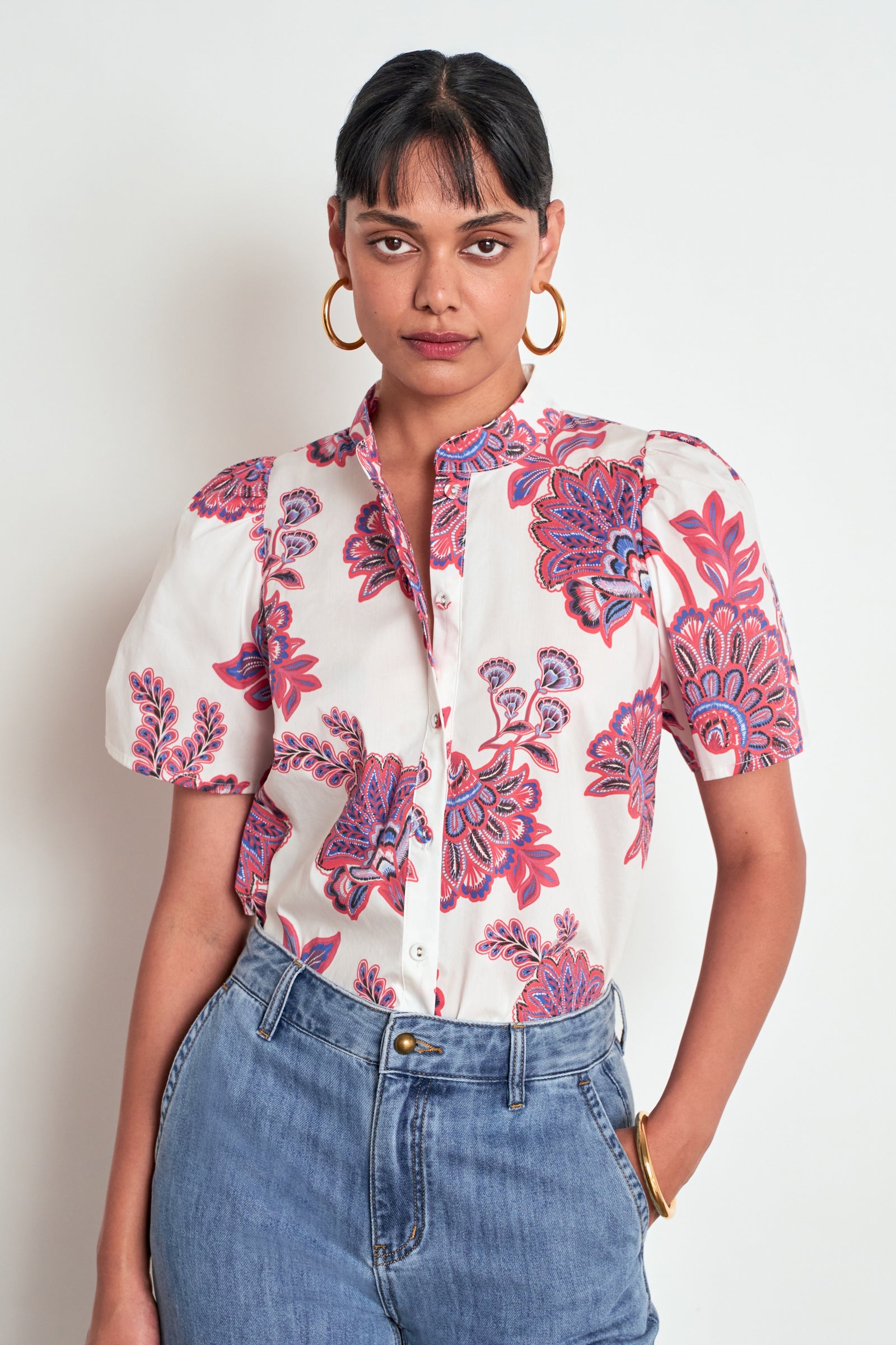 Zoe Kratzmann Hail Top - Crimson Kgari
