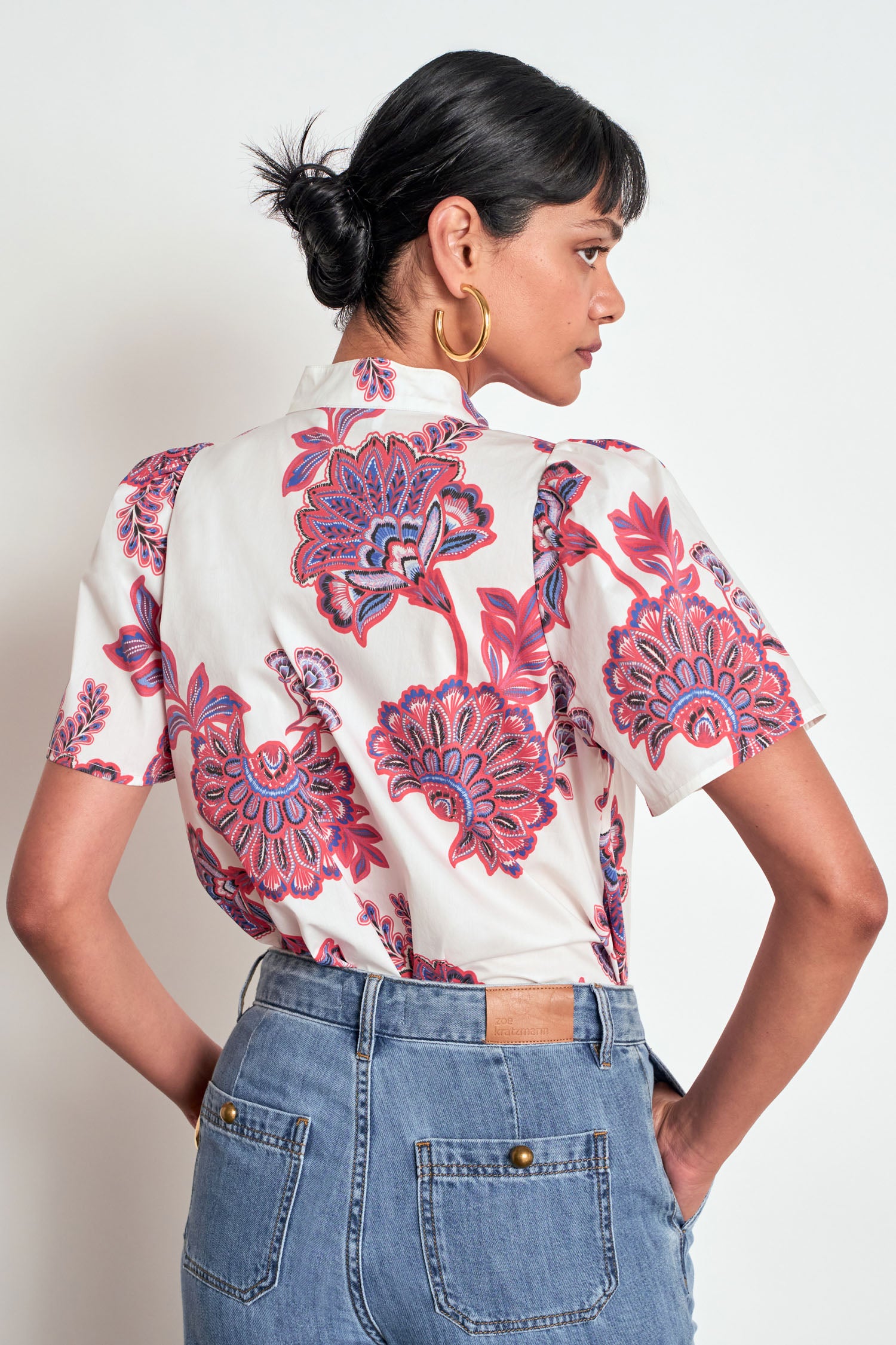 Zoe Kratzmann Hail Top - Crimson Kgari