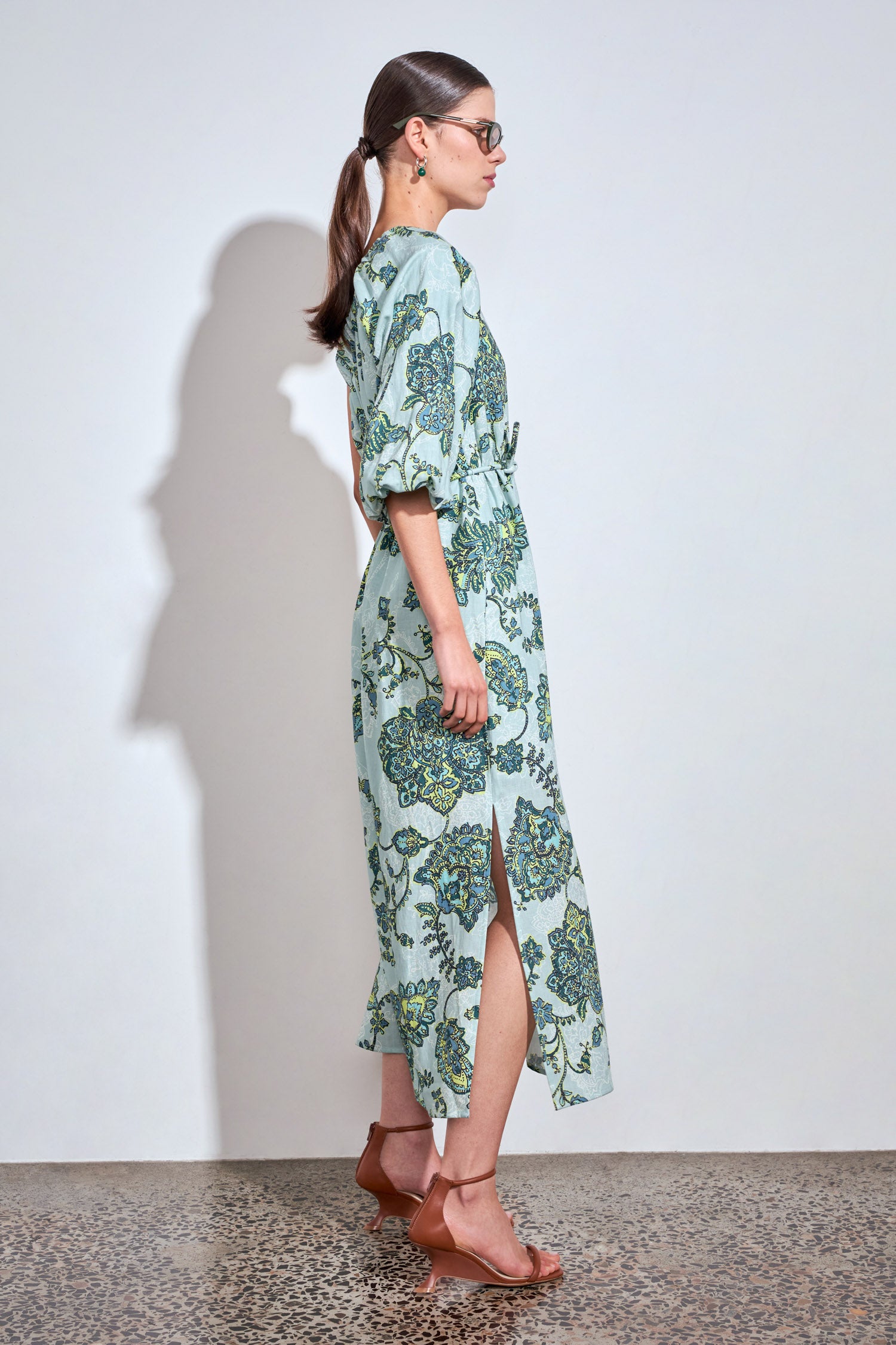 Zoe Kratzmann Silhouette Dress - Fern Paisley