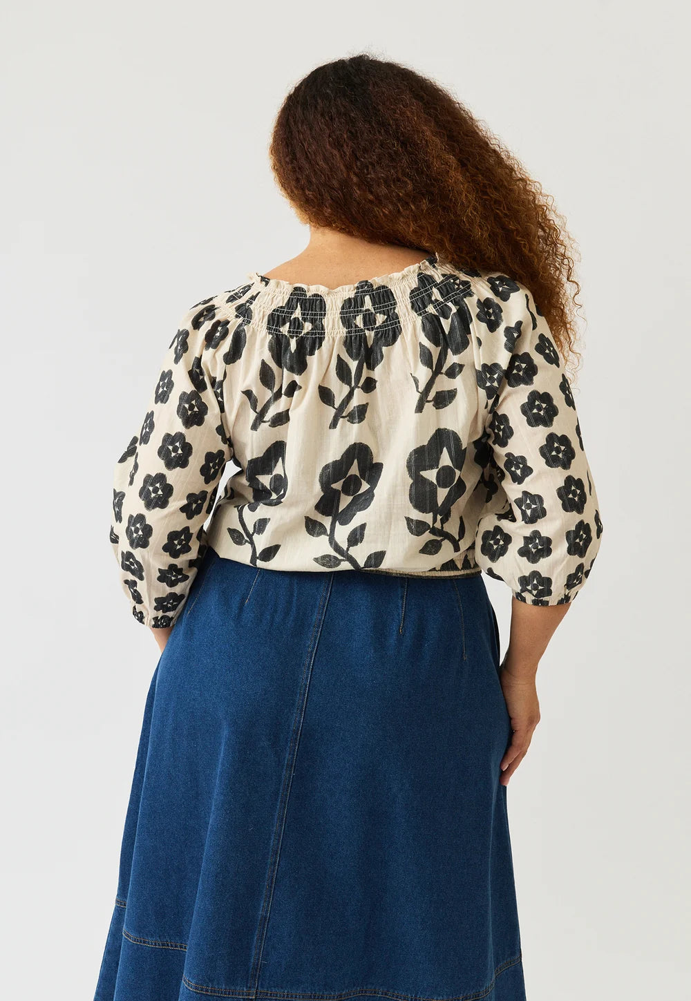 Nancybird Maha Top - Orakawa Bloom