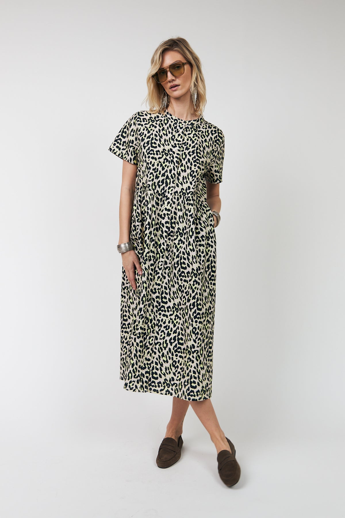 Lollys Laundry Aliya Maxi Dress- Yellow