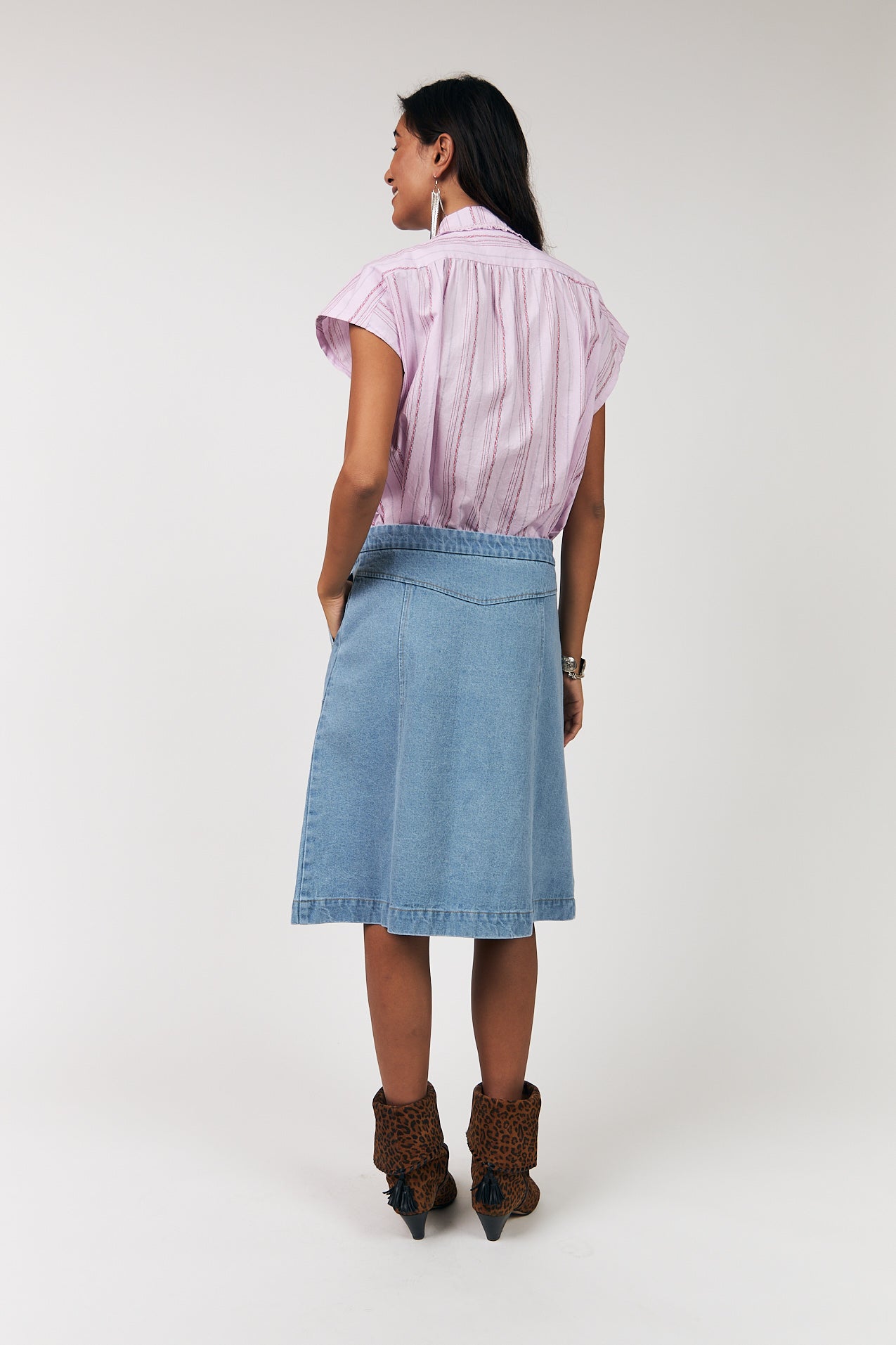 Lollys Laundry Badal Shirt - Lilac