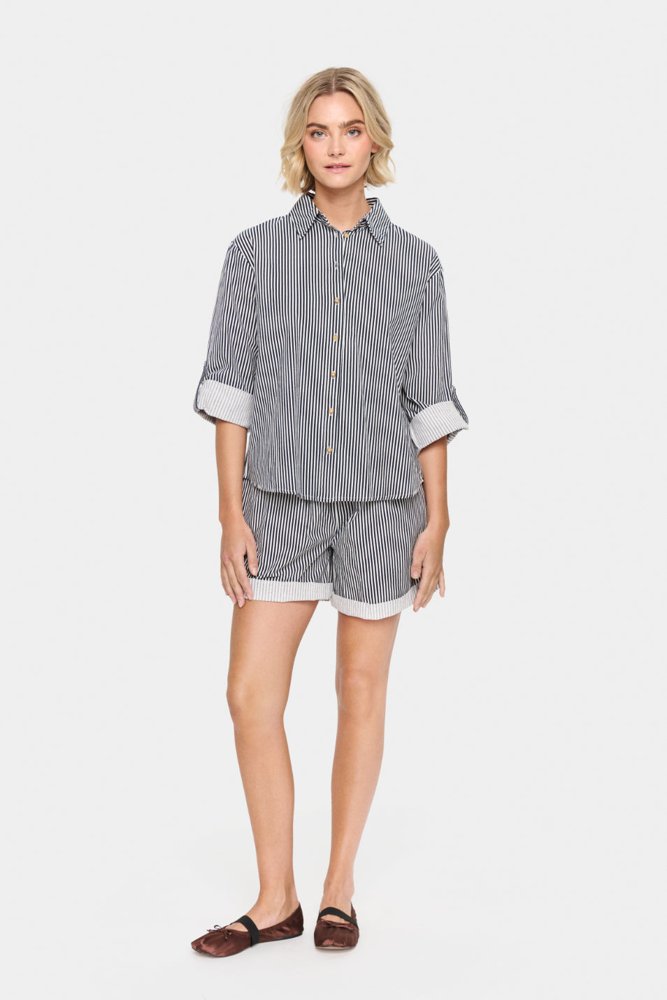 Saint Tropez Zalinda Shirt - Stripe
