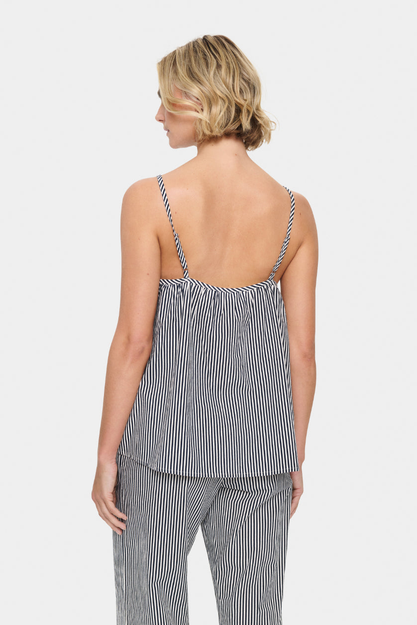 Saint Tropez Zalinda Strap Top - Stripe
